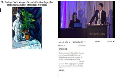 An auction house running a sale on its own platform rather than a third-party portal
