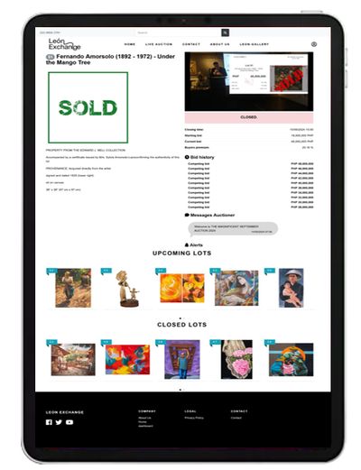 Remote bidders following a live auction with video
