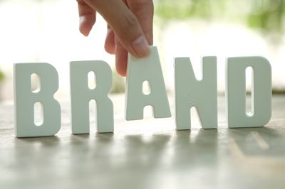 Brand elements applied across an auction website
